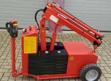 E-Kran 110 in Transportposition